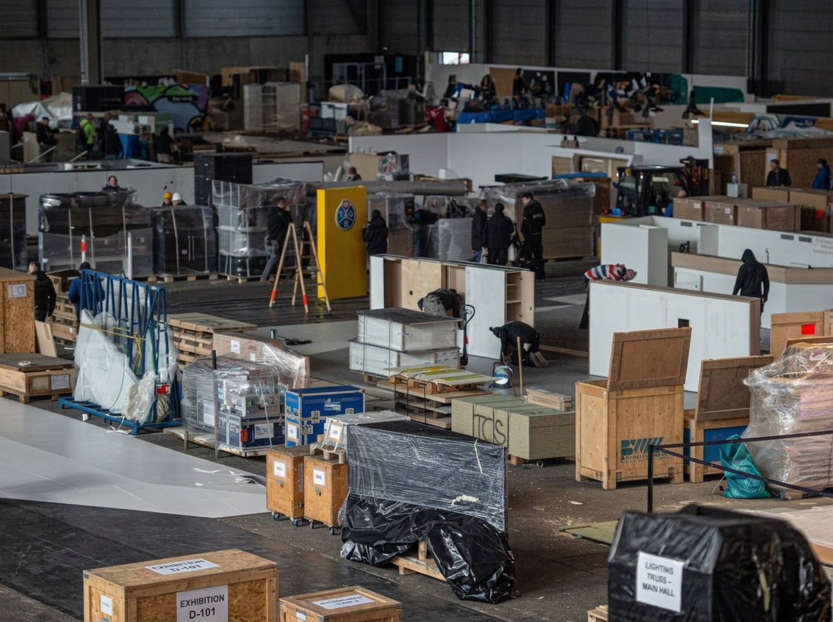 Trade show delivery checklist to ensure event materials and assets are prepared for delivery and installation